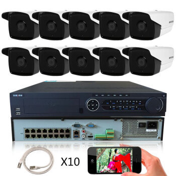 ?？低?30萬(wàn)網(wǎng)絡(luò)高清監(jiān)控設(shè)備套裝 全方位安全監(jiān)控解決方案